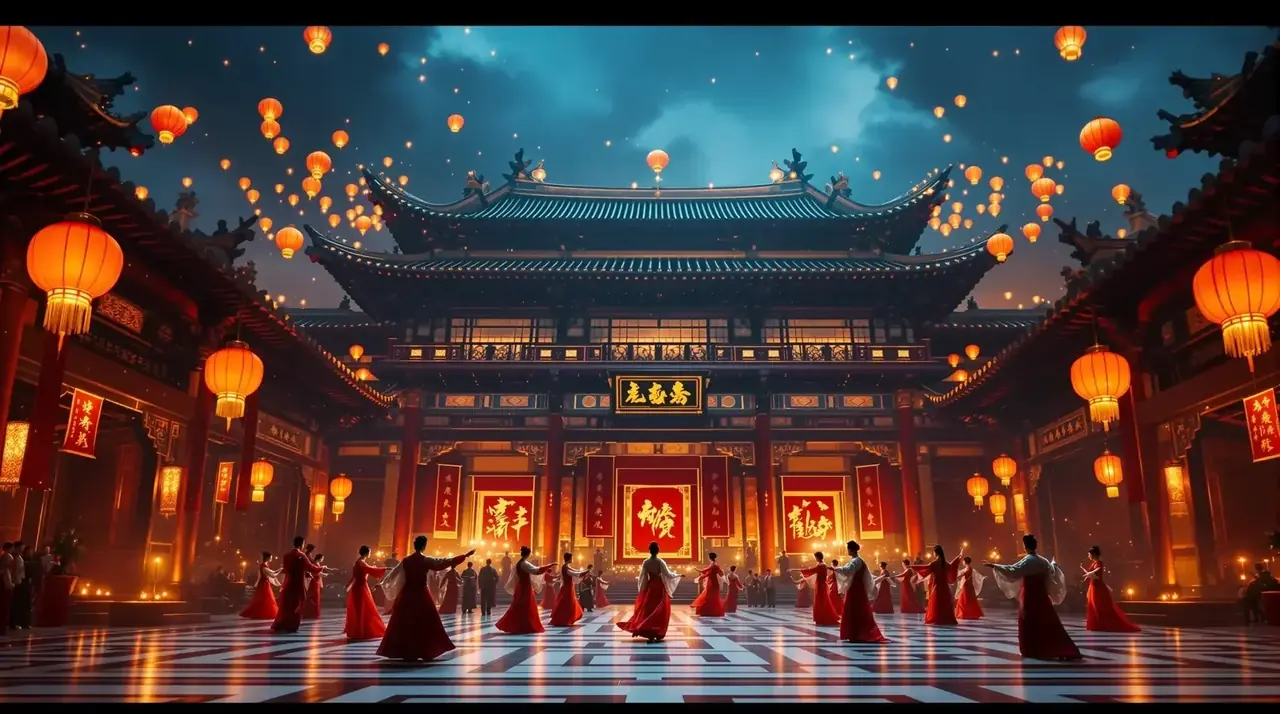 长安夜宴电影海报